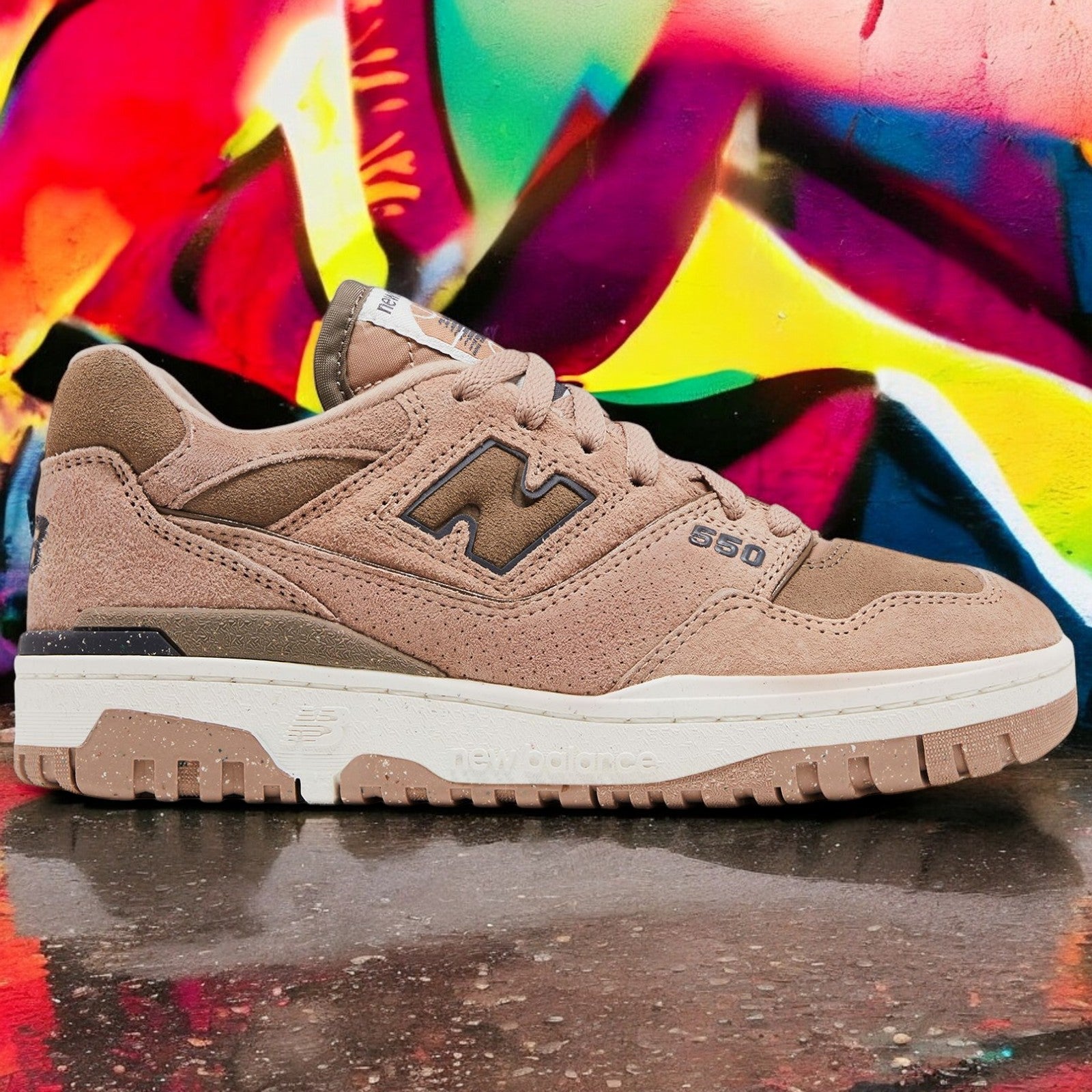 [BBW550RD] WOMENS NEW BALANCE 550 'MUSHROOM'