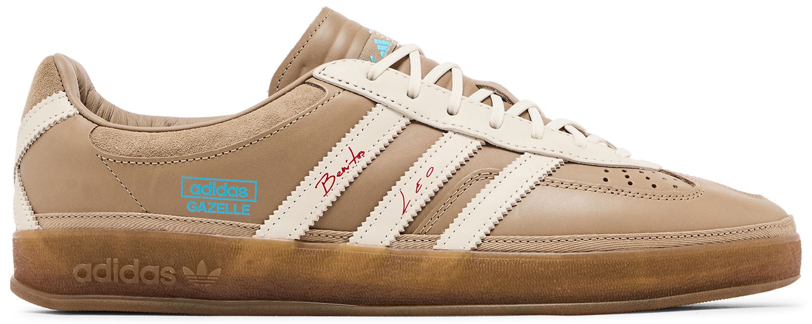 [JR0182] MENS ADIDAS GAZELLE INDOOR BAD BUNNY LIONEL MESSI LA VOZ DE LOS FANS