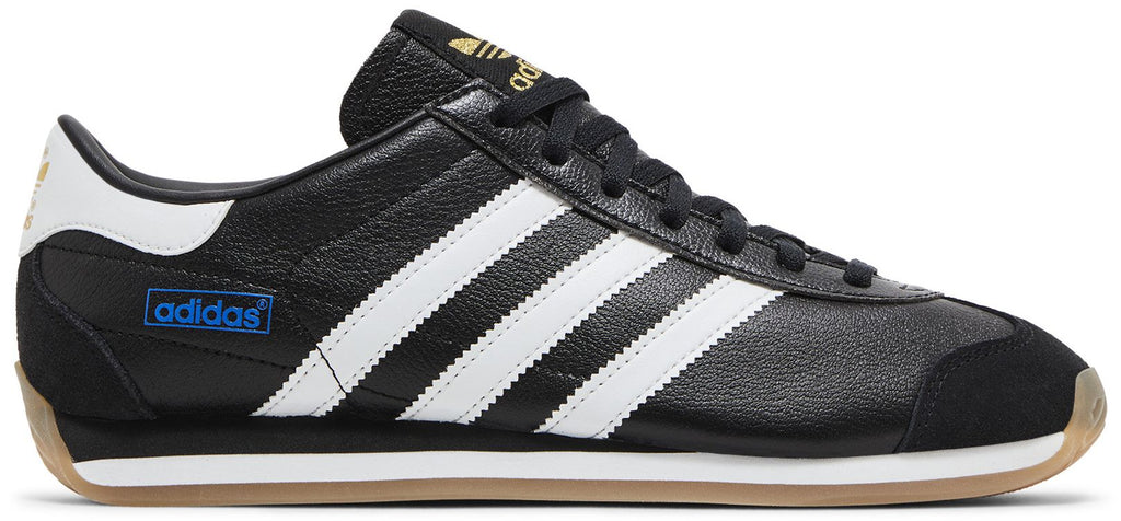 [IH0299] MENS ADIDAS COUNTRY JAPAN 'BLACK WHITE BLUE'