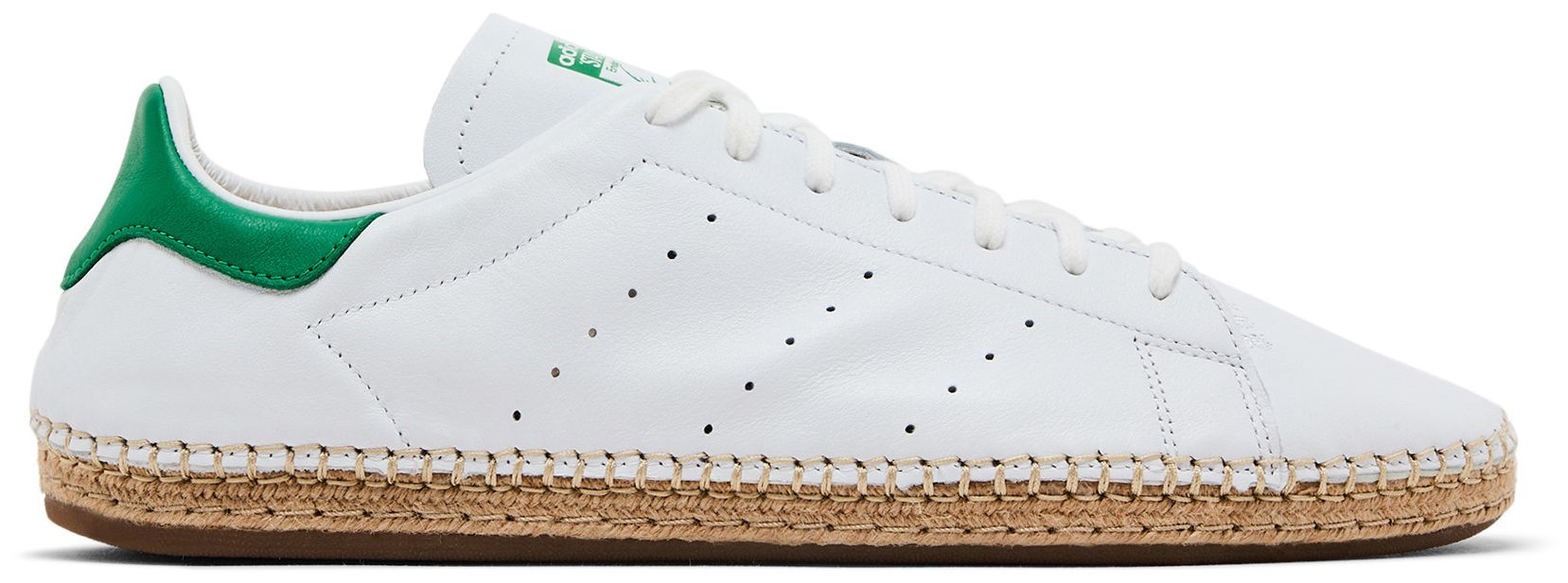 [JQ9226] MENS ADIDAS STAN SMITH 'CLOT BY EDISON CHEN ESPADRILLE WHITE GREEN'