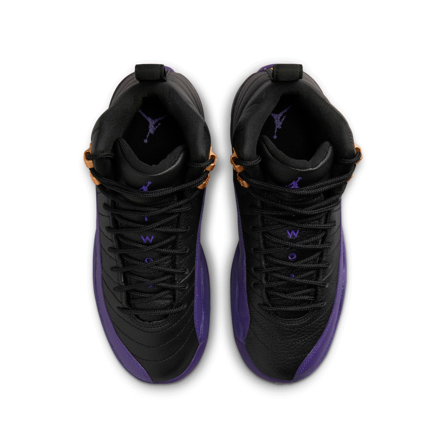 [153265-057] Grade School Air Jordan Retro 12 'Field Purple (GS)'