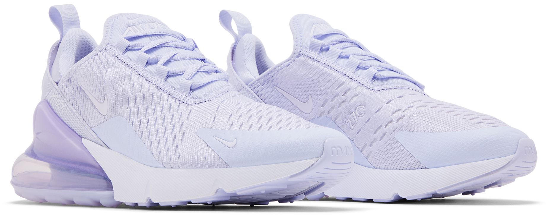 [AH6789-502] WOMENS NIKE AIR MAX 270 'AMETHYST TINT WHITE'