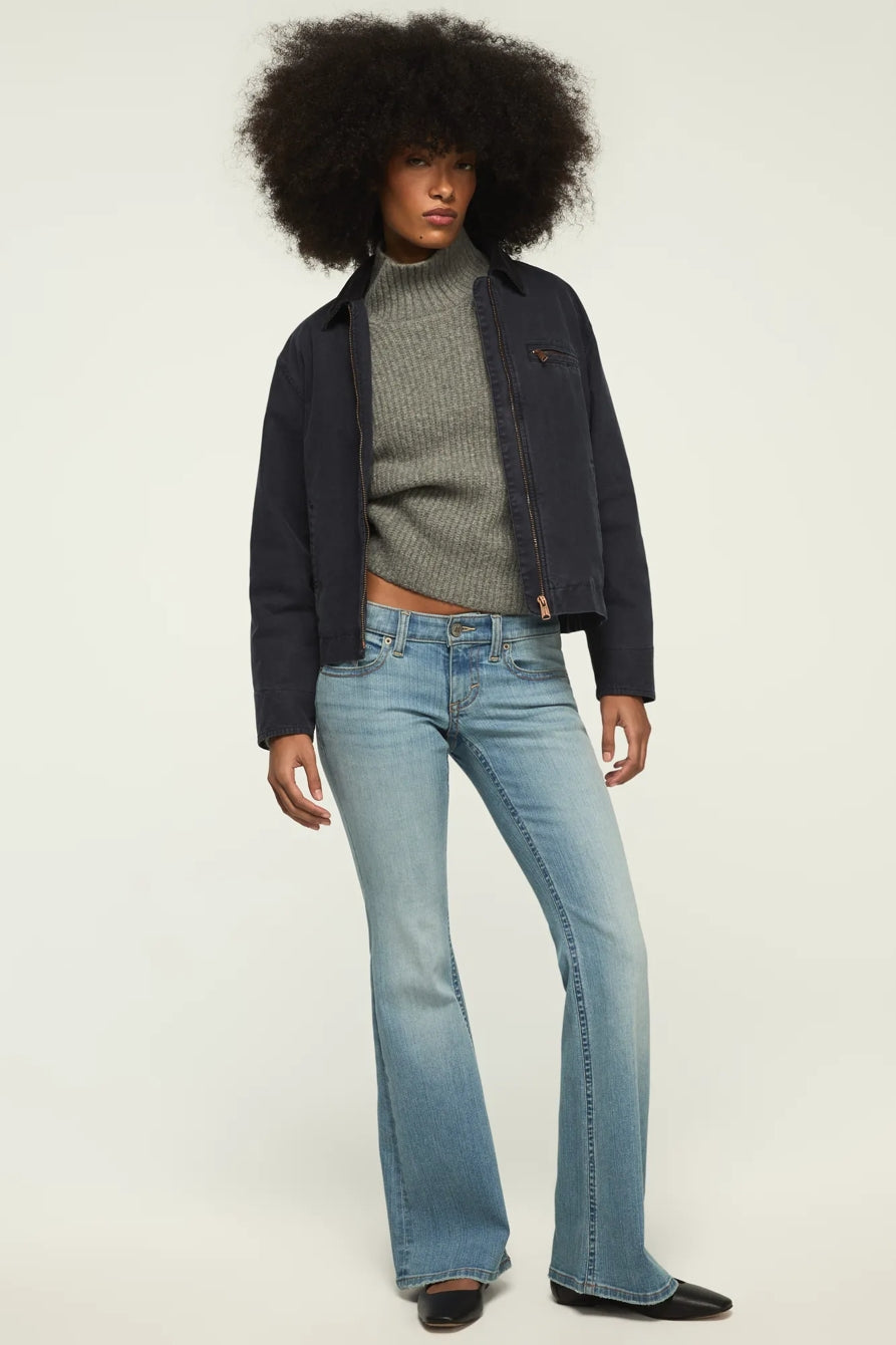 [162995-430] WOMENS LUCKY BRAND LOW RISE FLARE - PURITY WASH