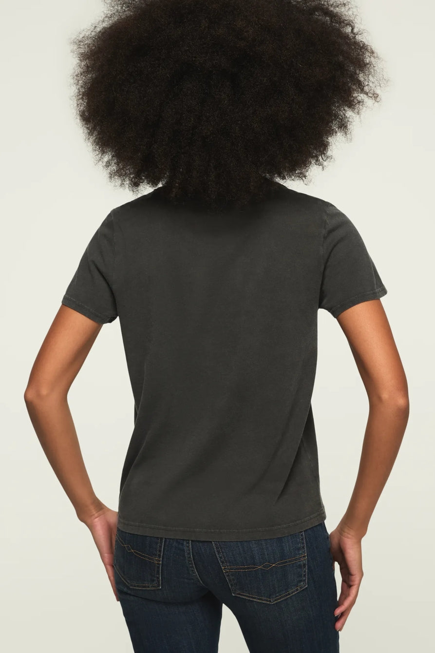 [163144-001] WOMENS LUCKY BRAND ROLLING STONES CLOVER LIPS CLASSIC CREW
