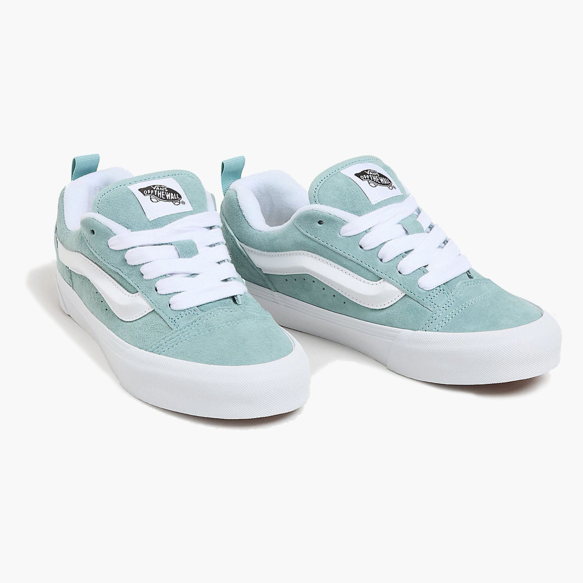 [VN000CS0M8I] MENS VANS KNU SKOOL - TEAL/WHITE