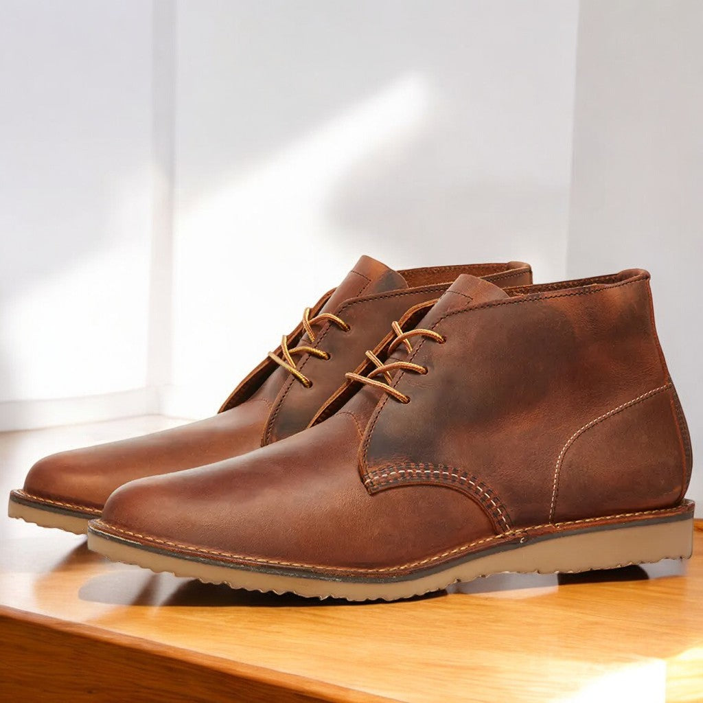[3322] Mens RED WING WEEKENDER CHUKKA - COPPER