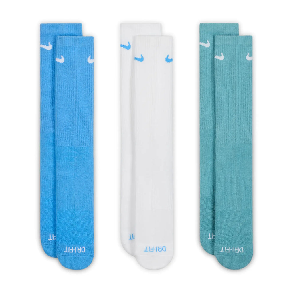 [SX6888-937] MENS NIKE EVERYDAY PLUS CUSHIONED TRAINING CREW SOCKS (3 PAIRS)