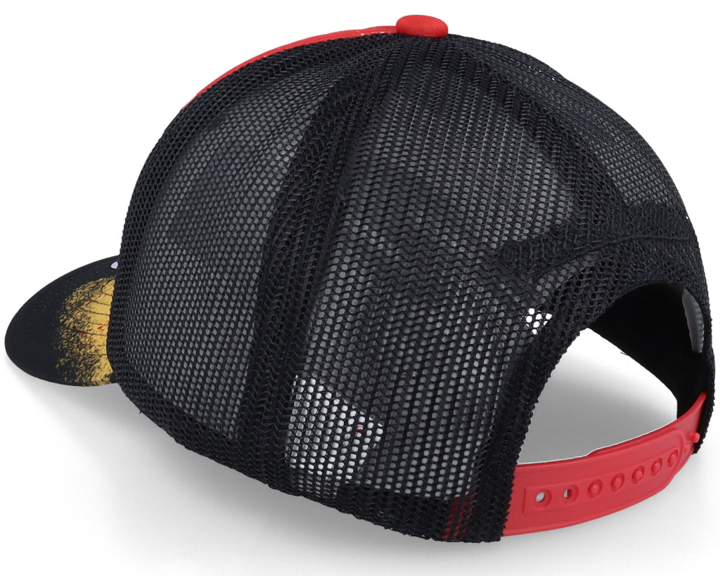 MENS MITCHELL & NESS NBA HYPER TRUCKER SNAPBACK HWC ROCKETS - BLACK