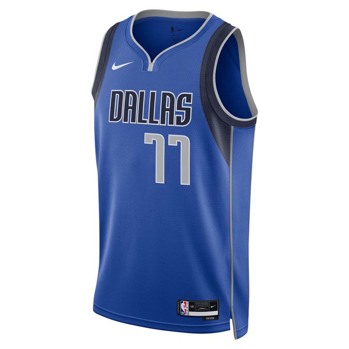 [DN2002-480] MENS NIKE NBA MAVERICKS 'DONCIC 77' 22/23 ICON EDITION SWINGMAN JERSEY