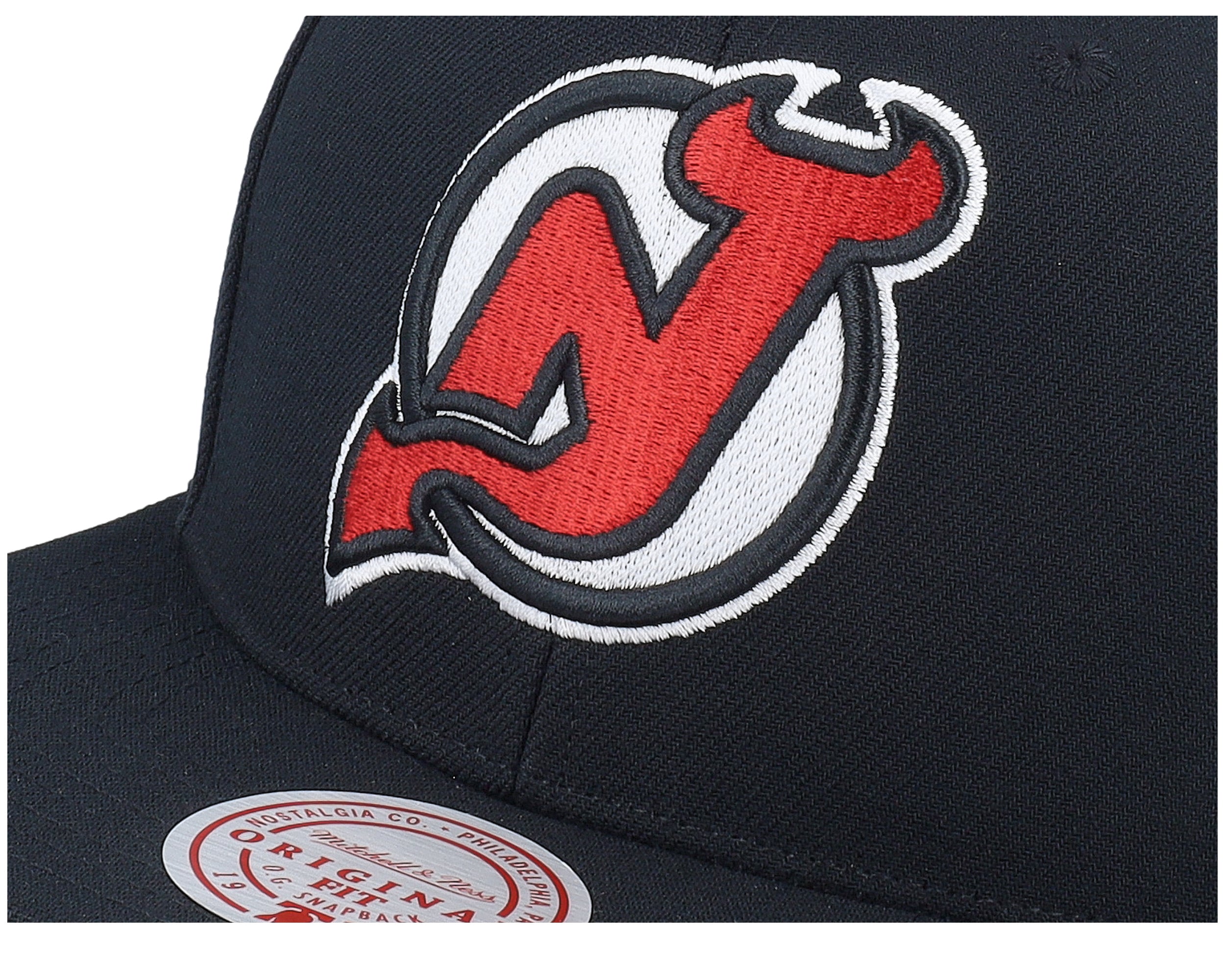 Mens Mitchell & Ness NHL TOP SPOT SNAPBACK DEVILS