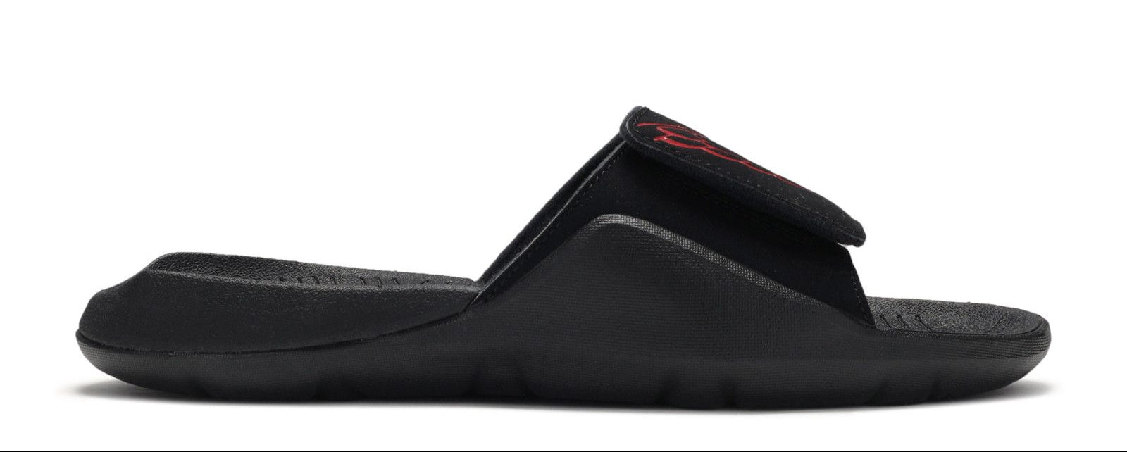 [AA2517-062] MENS AIR JORDAN HYDRO 7 SLIDE 'BLACK RED'