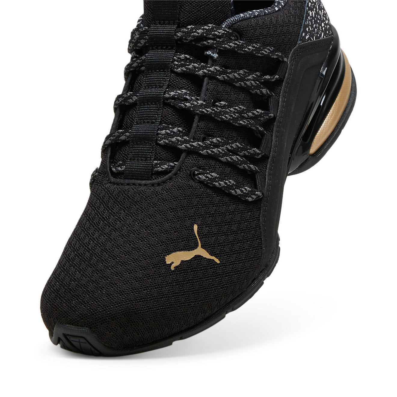 [310129-01] WOMENS PUMA AXELION MINIMA LEOPARD