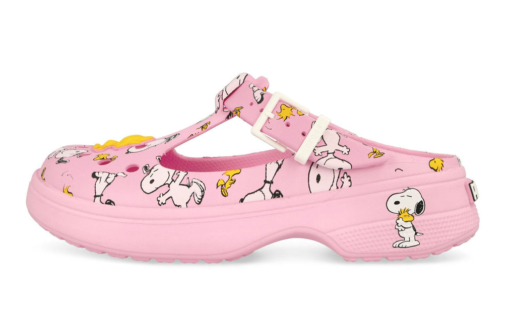 [211130-90H] Unisex Crocs Mary Jane Clog 'Peanuts Snoopy and Woodstock'