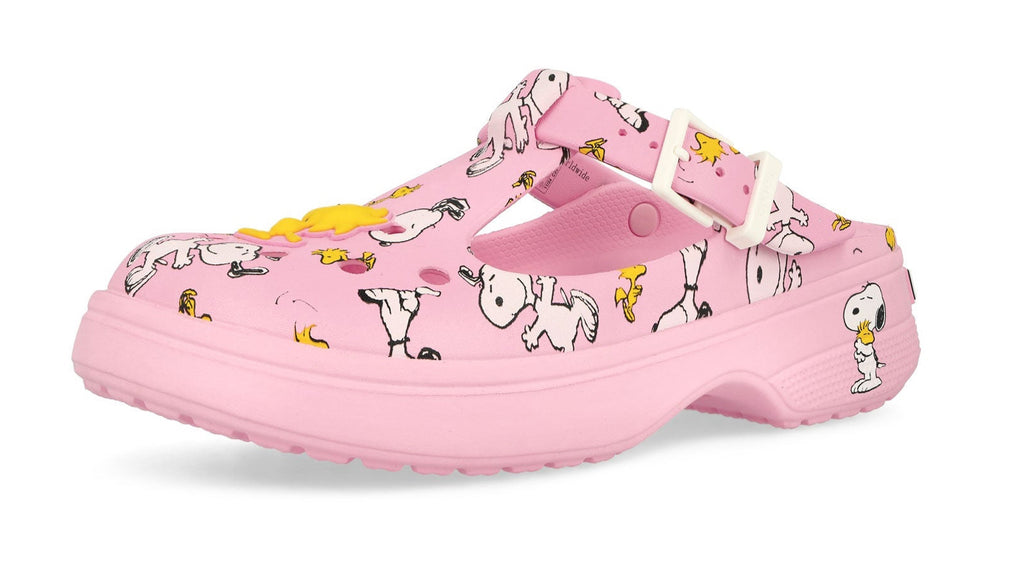 [211130-90H] Unisex Crocs Mary Jane Clog 'Peanuts Snoopy and Woodstock'