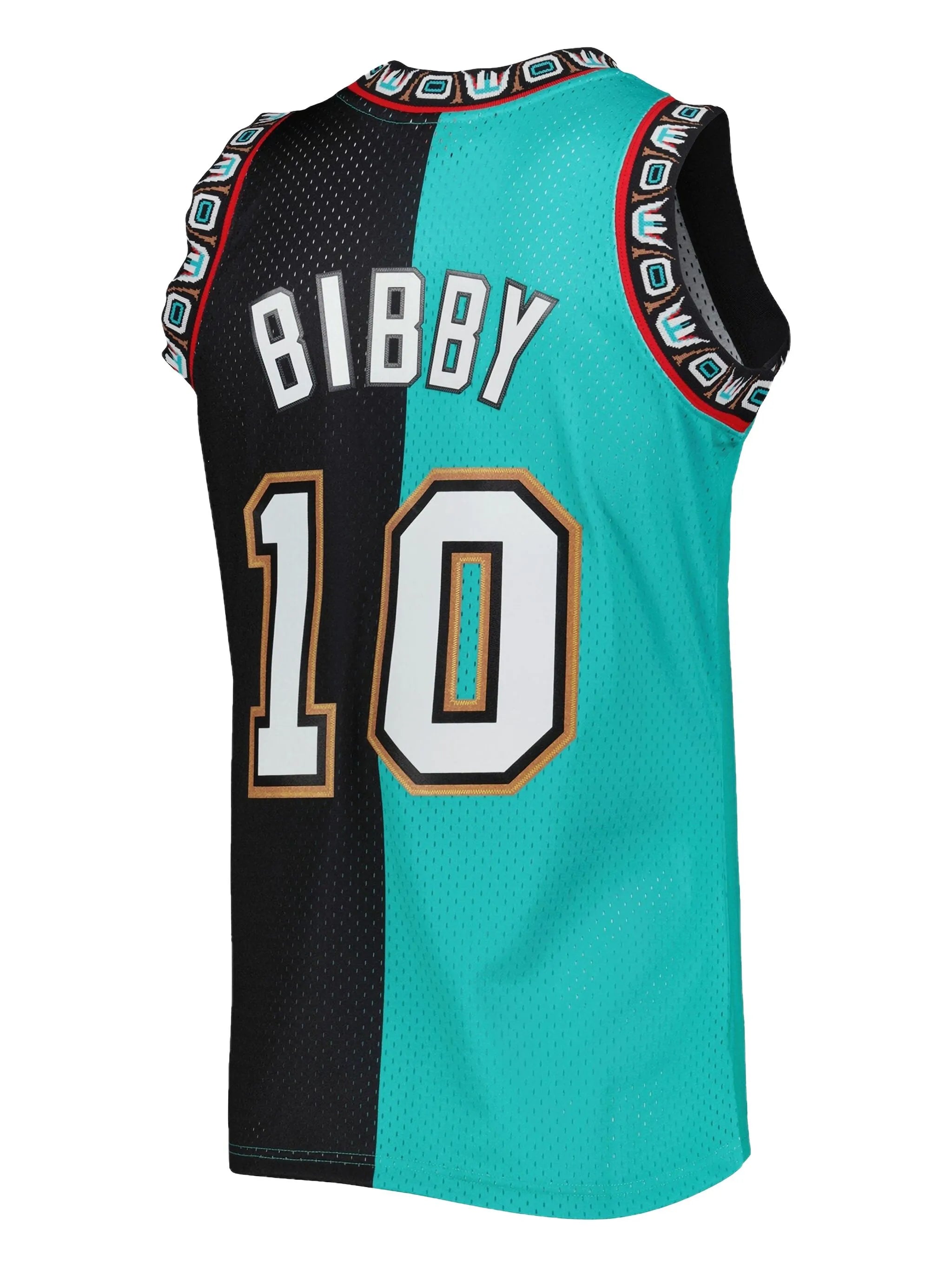 Mens Mitchell & Ness NBA SPLIT SWINGMAN JERSEY GRIZZLIES 2000 MIKE BIBBY