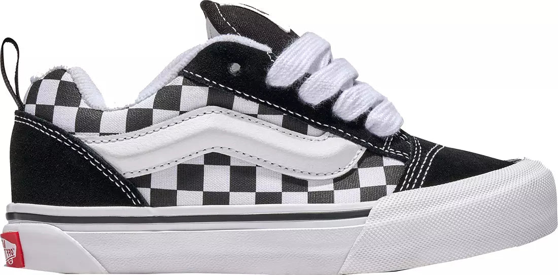 [VN000D2TBPB] YOUTH VANS KNU SKOOL CHECKERBOARD - BLACK