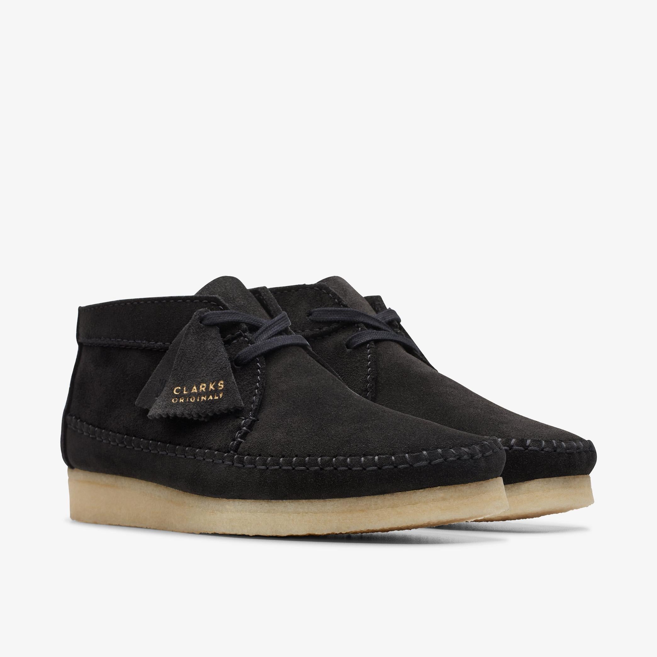 [26169236] Mens CLARKS WEAVER BOOT - BLACK SDE