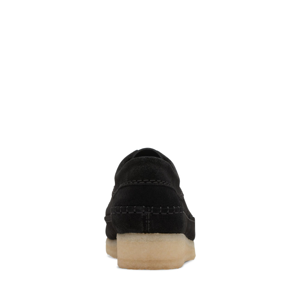 [26173255] WOMENS CLARKS WEAVER BLACK SUEDE