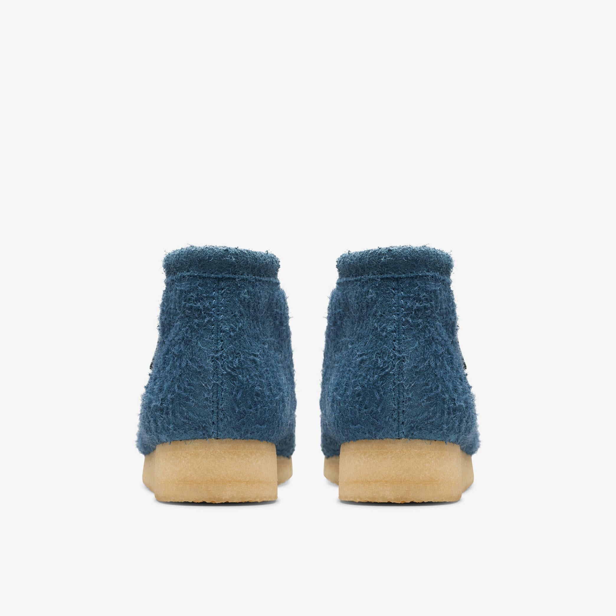 [26174050] Mens CLARKS WALLABEE BOOT - DEEP BLUE