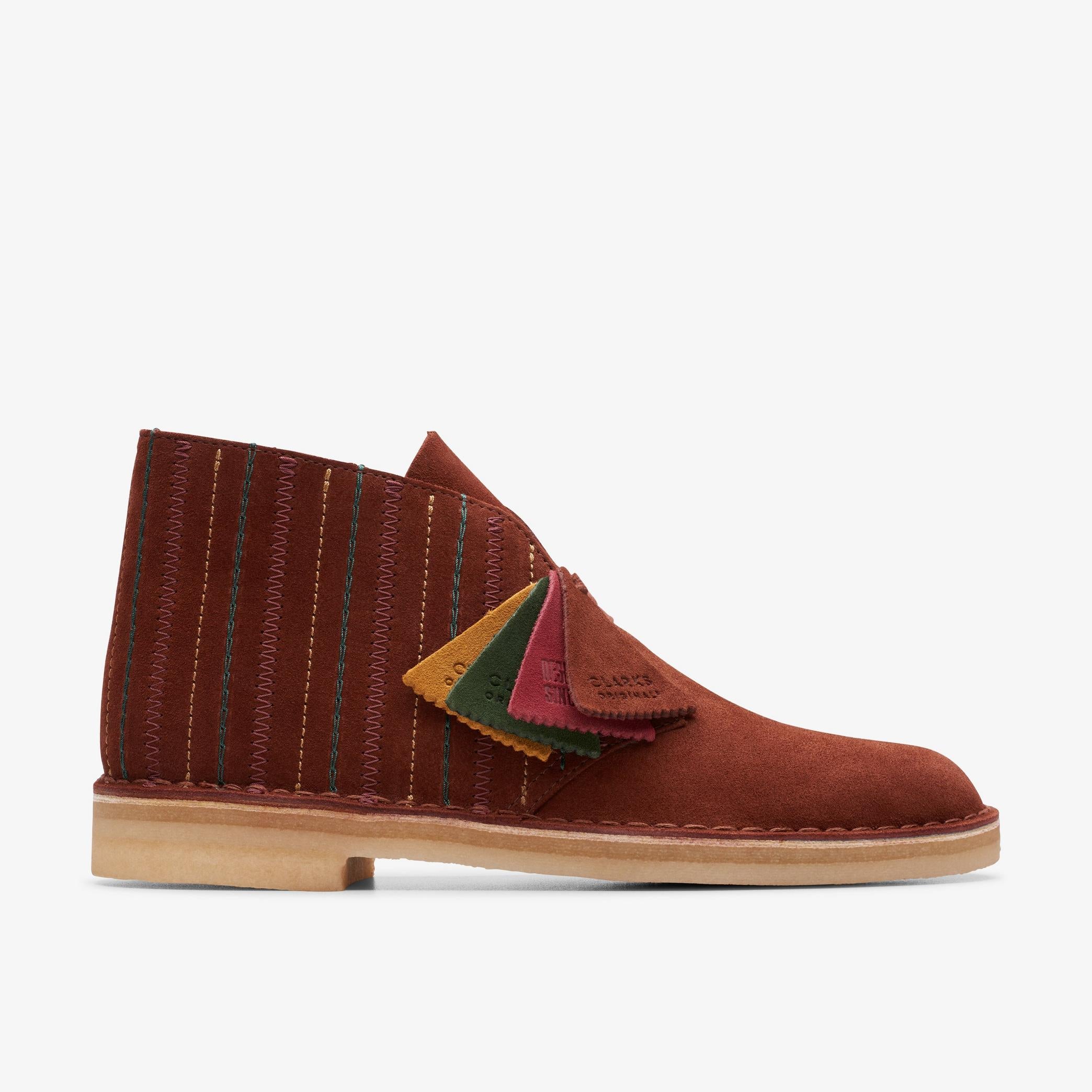 [26174504] Mens CLARKS DESERT BOOT - RUST BROWN SUEDE