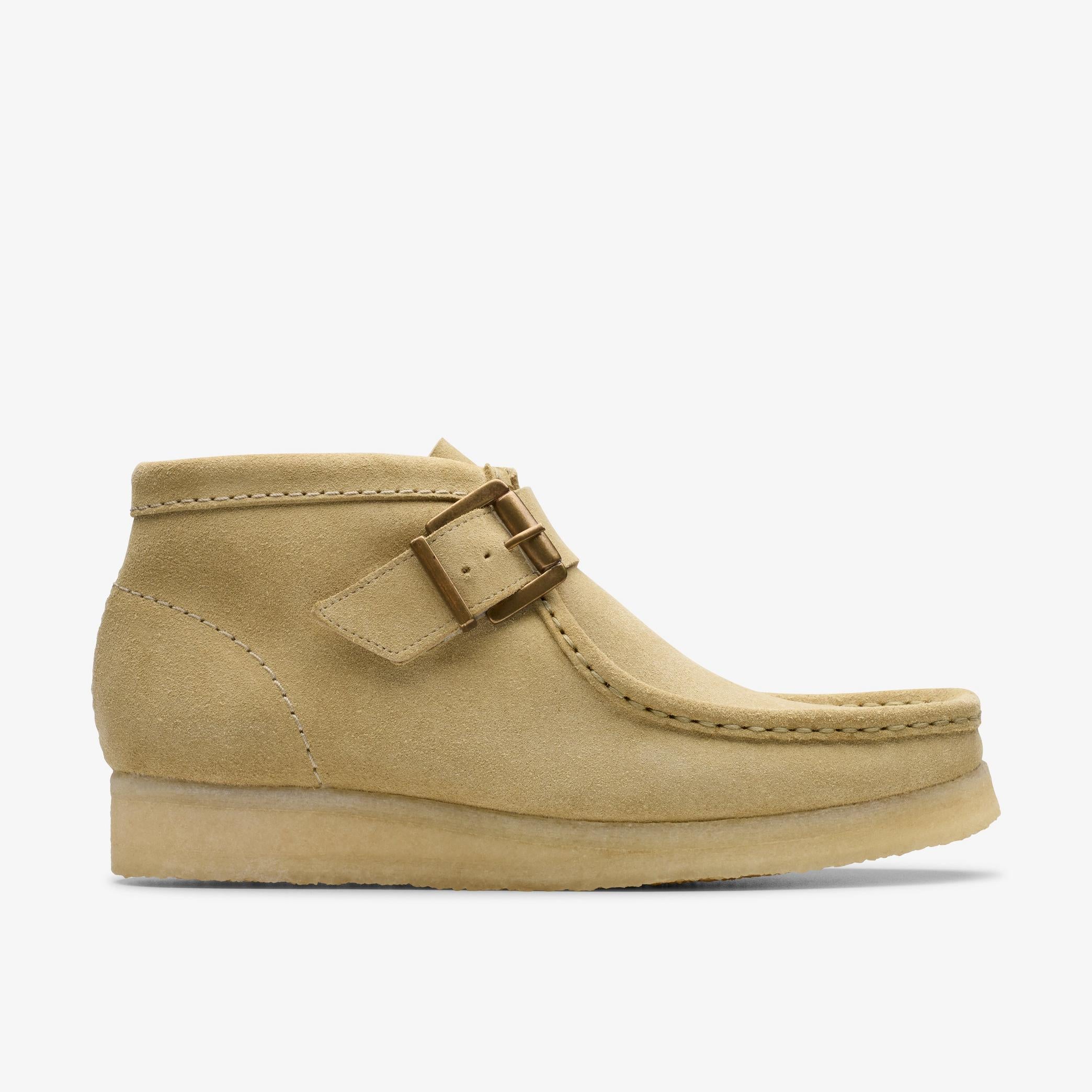 [26180292] WOMENS CLARKS WALLABT BUCKLE
