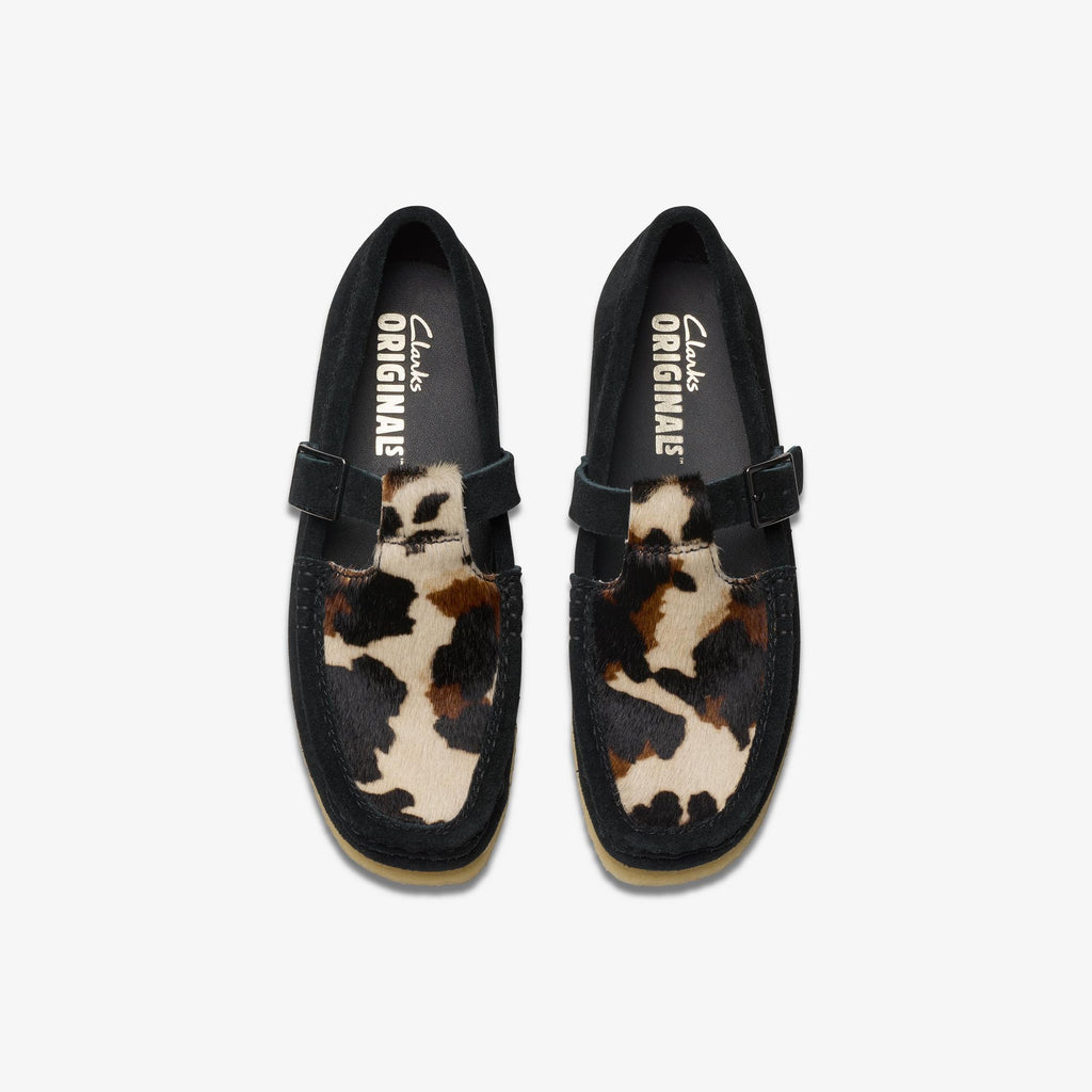 [26180686] WOMENS CLARKS WALLABEE T BAR