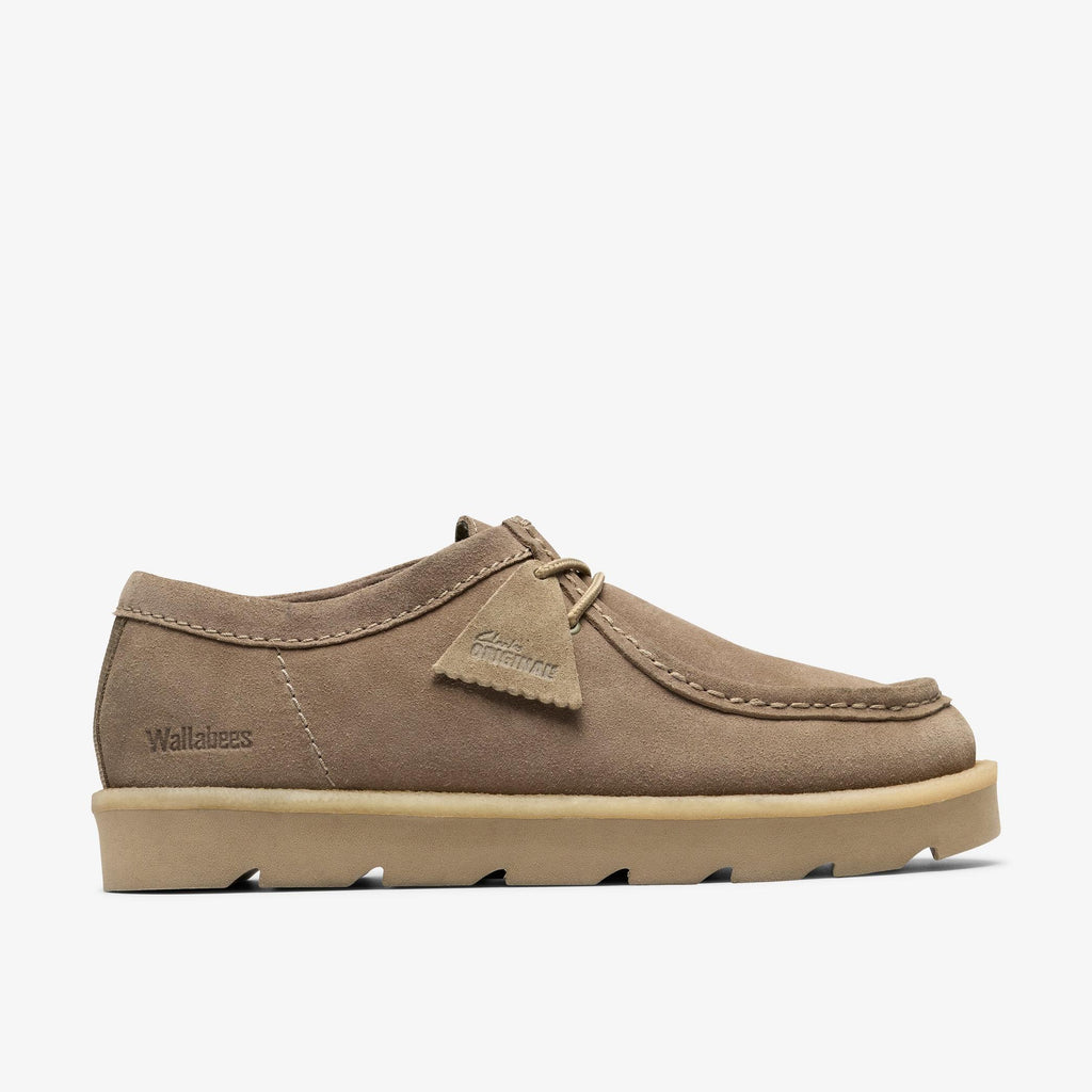 [26182841] MENS CLARKS MEARE WALLA 'SMOKE GREY SUEDE'