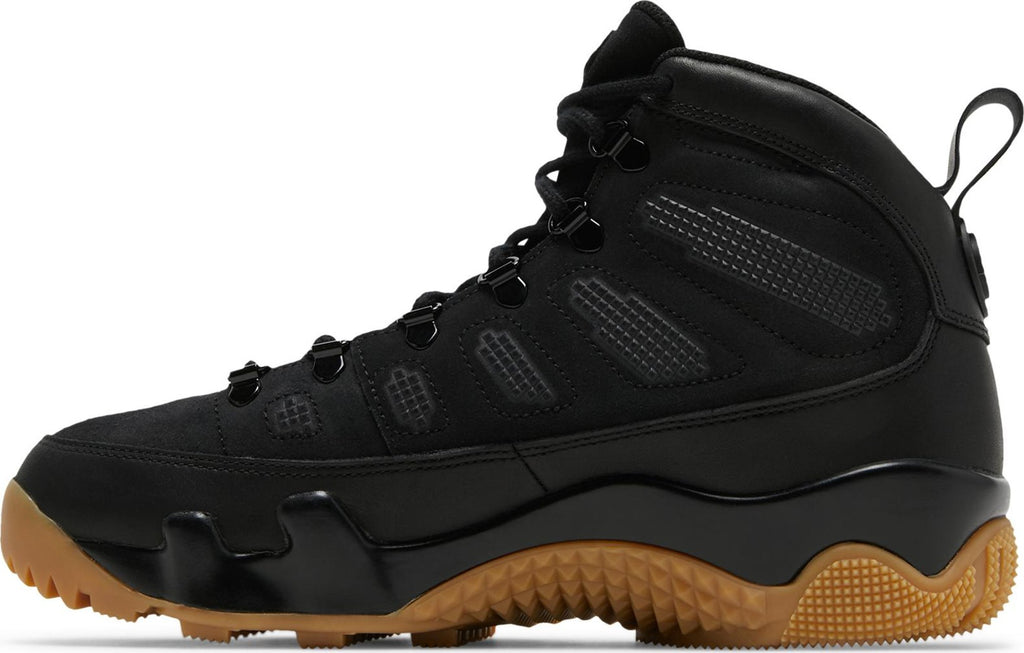 [AR4491-025] Mens Air Jordan Retro 9 Boot NRG 'Black Light Gum'