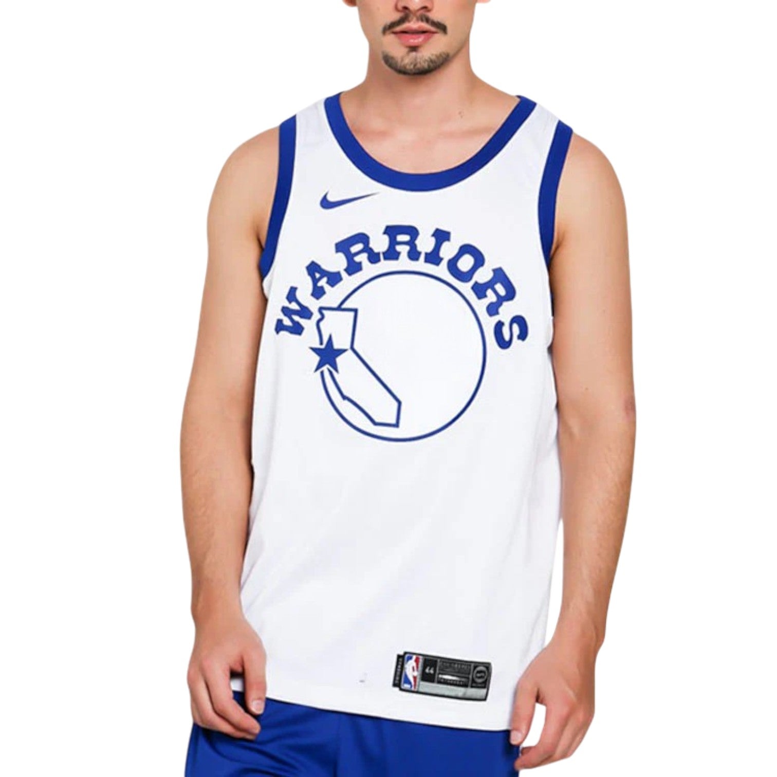 [904155-100] MENS NIKE NBA GOLDEN STATE WARRIORS ASSOCIATION SWINGMAN JERSEY
