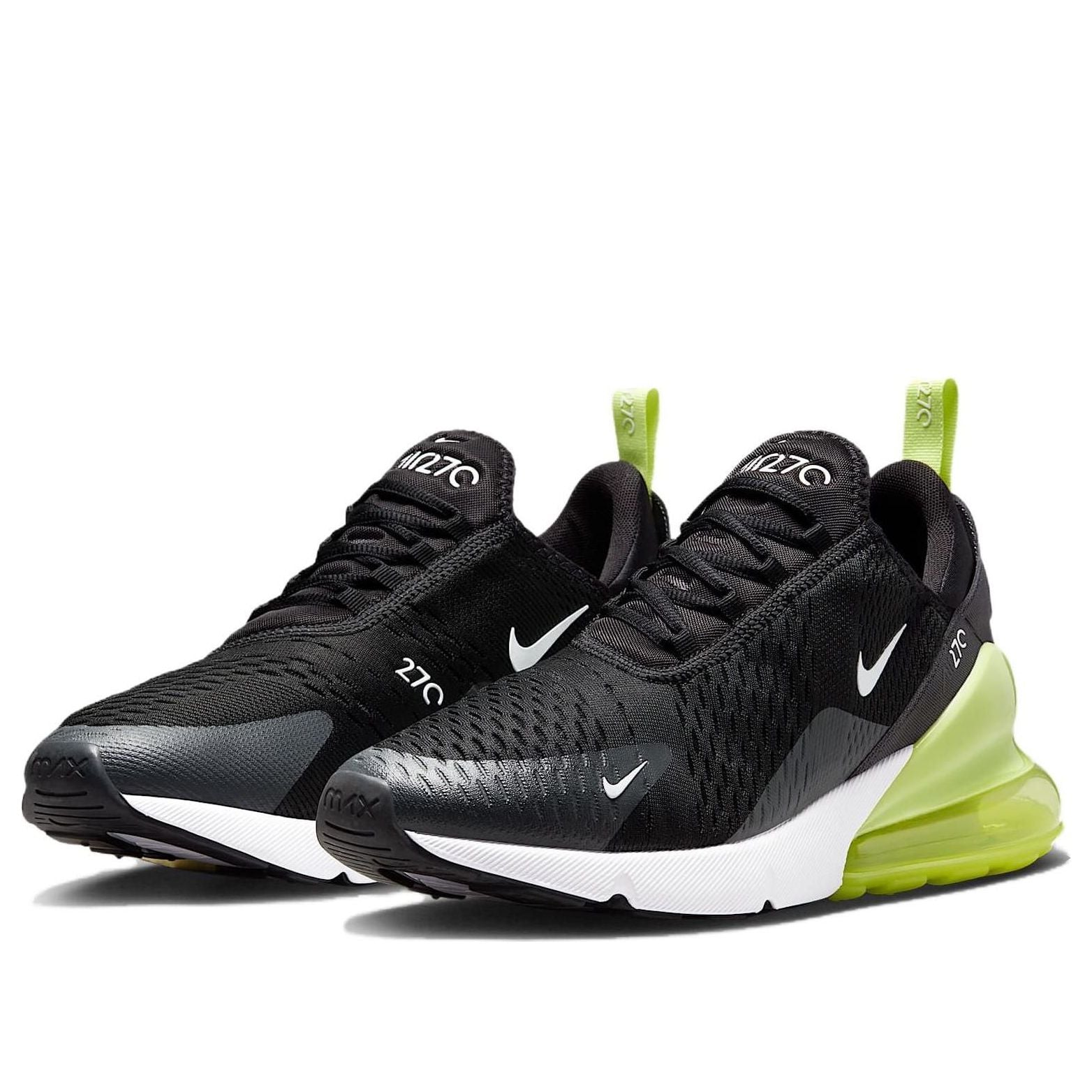 [AH8050-703] MENS NIKE AIR MAX 270 'LIGHT LEMON TWIST BLACK'