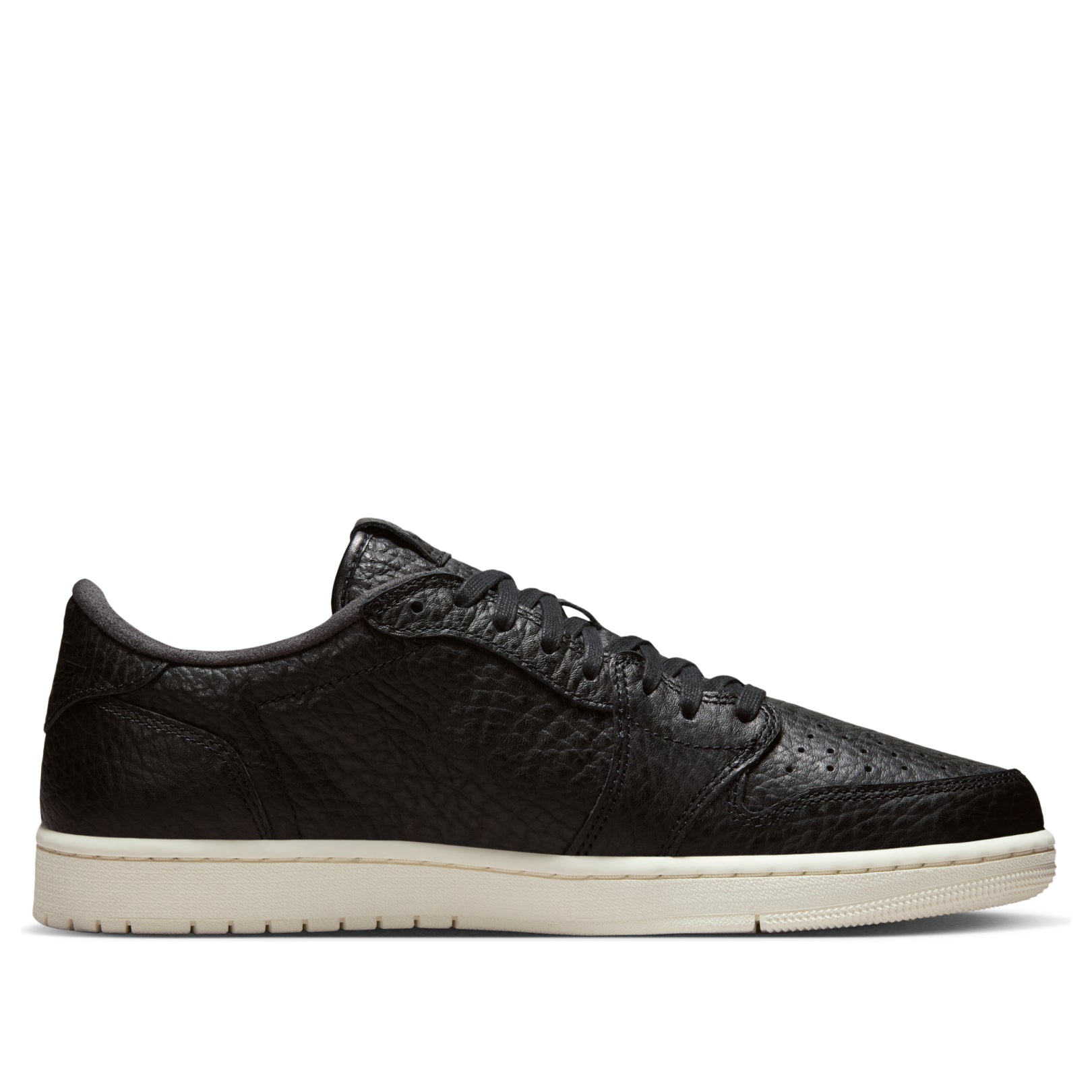 [848775-005] MENS AIR JORDAN RETRO 1 RETRO LOW NS 'SWOOSHLESS BLACK'