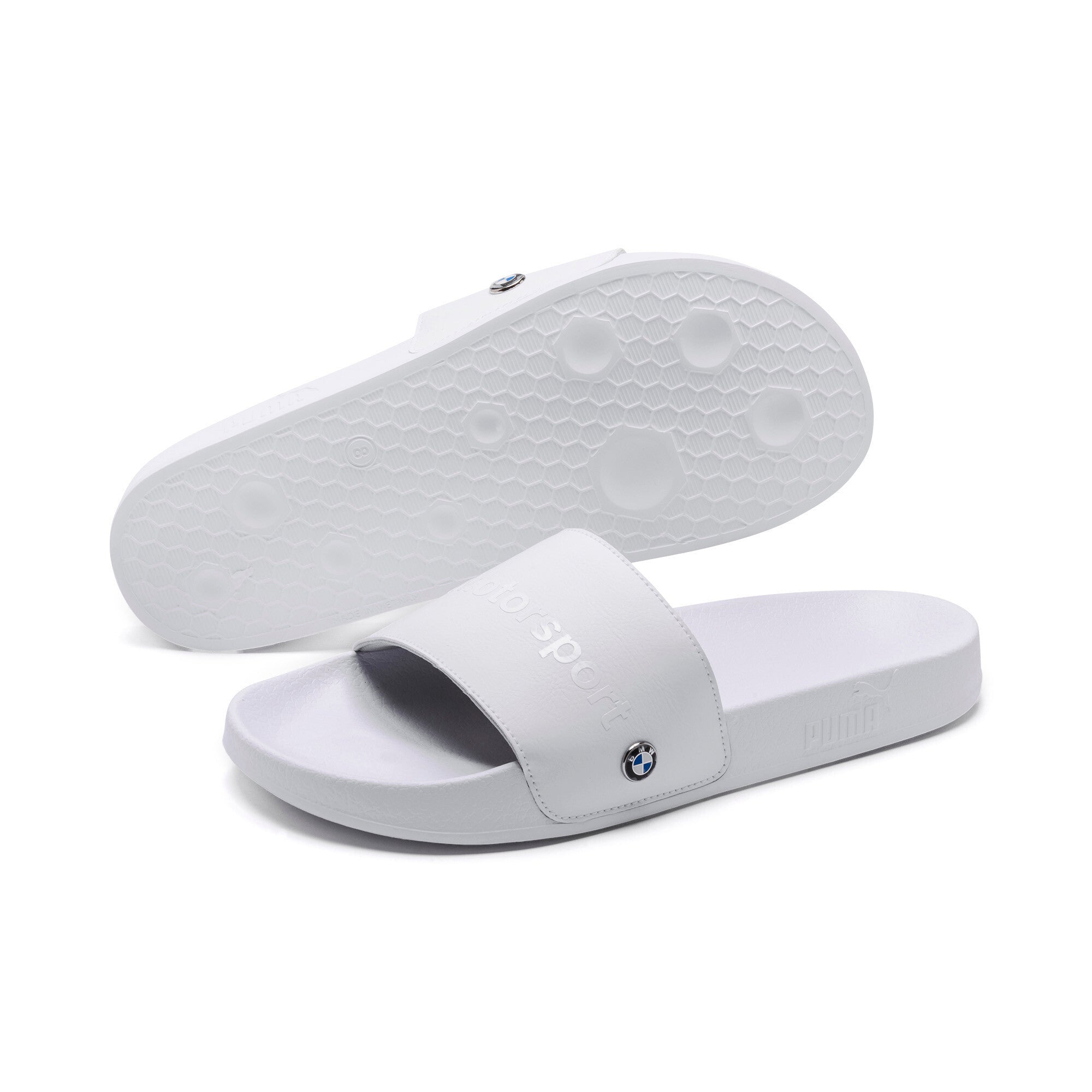 [306408-02] MENS PUMA BMW MOTORSPORT MMS LEADCAT SLIDES SHOES