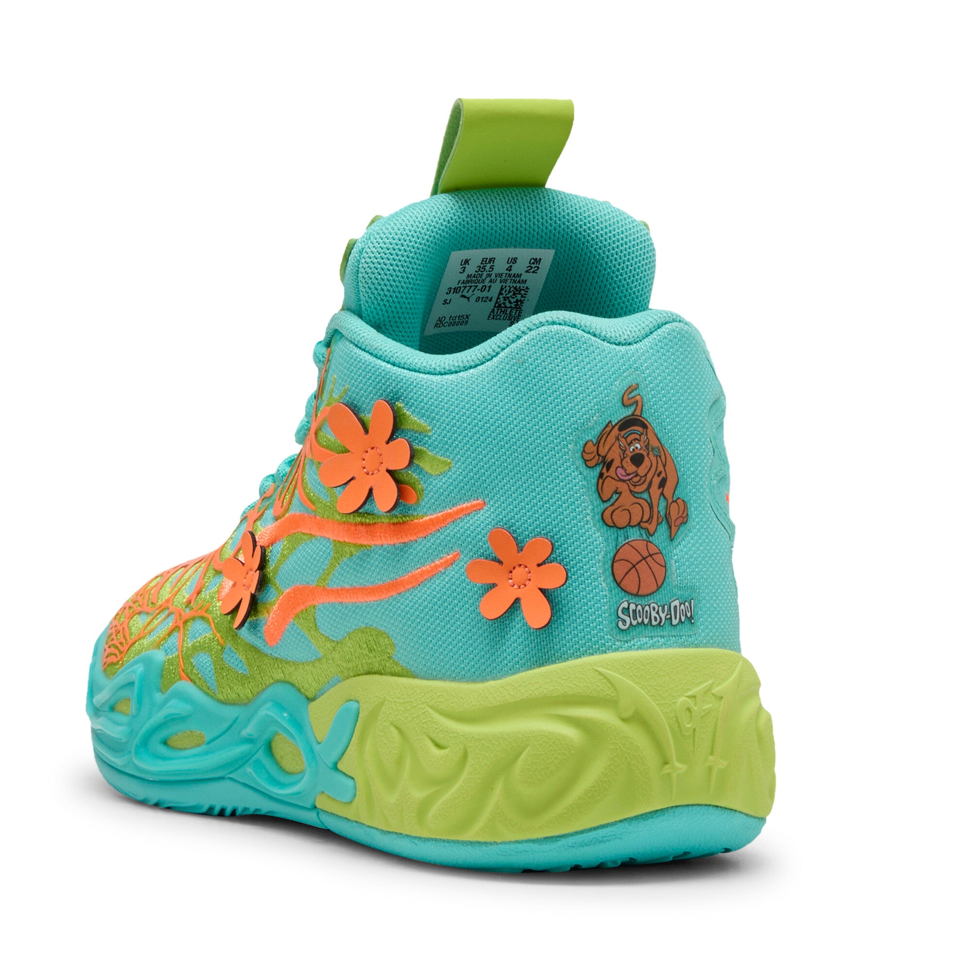 [310777-01] GRADE SCHOOL PUMA LAMELO BALL MB.04 'SCOOBY DOO'