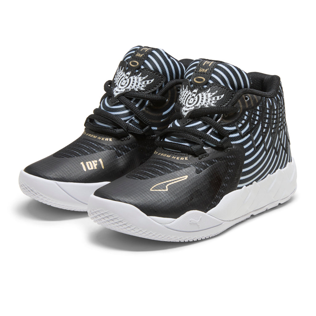 [311183-01] PRESCHOOL PUMA LAMELO MB.01 50TH ANNIVERSARY 'STRIPES'