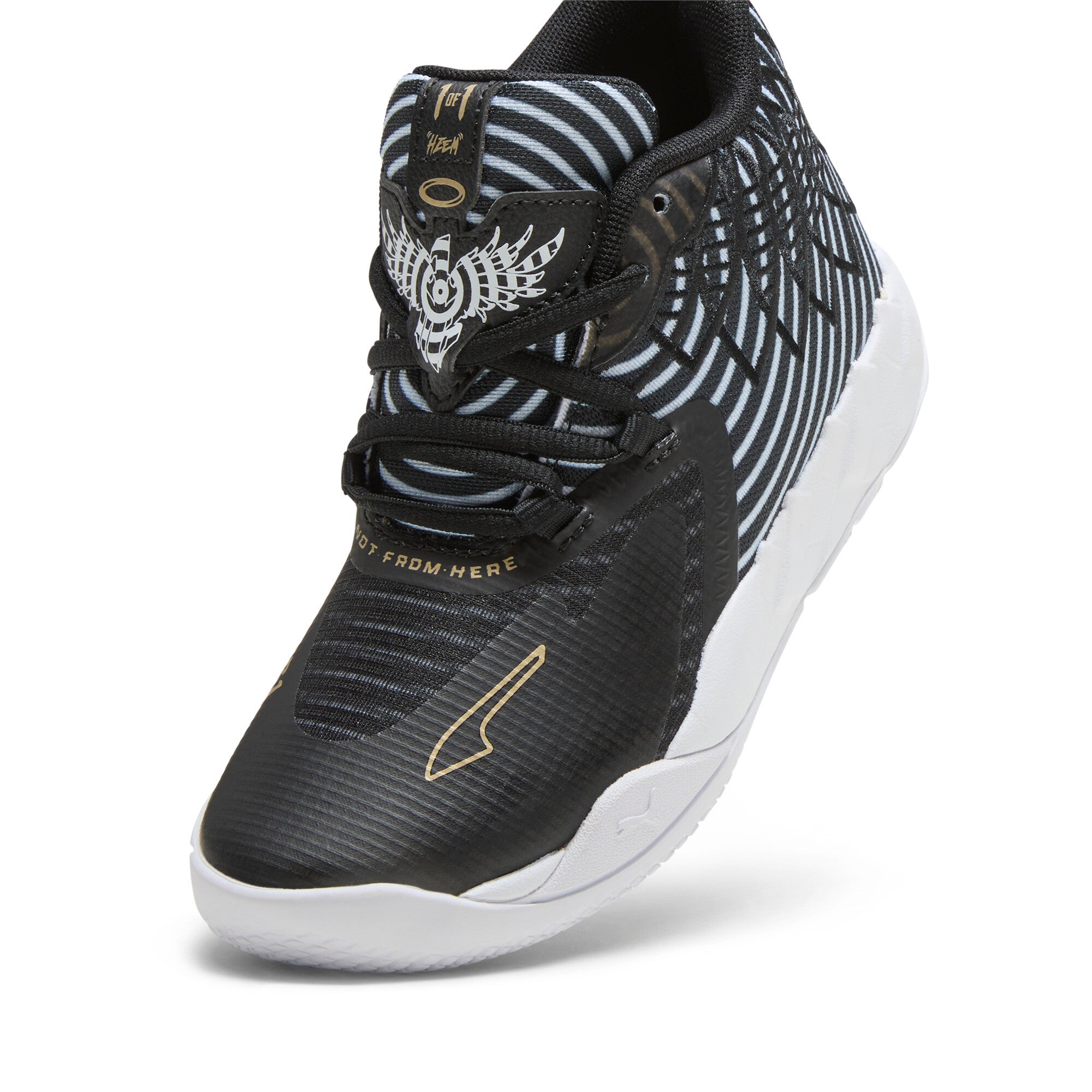 [311183-01] PRESCHOOL PUMA LAMELO MB.01 50TH ANNIVERSARY 'STRIPES'