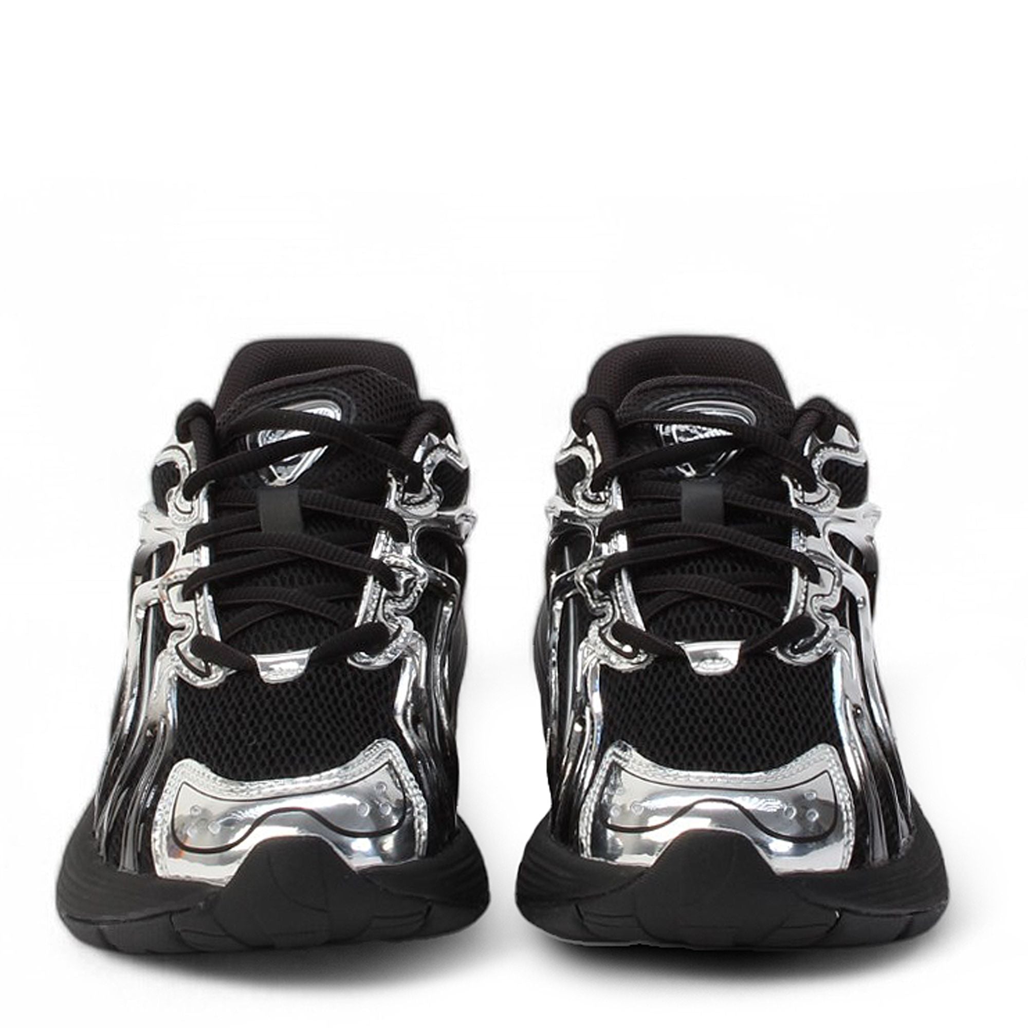 [403577-01] GRADE SCHOOL PUMA INVERSE REV 'BLACK DARK GREY SILVER'