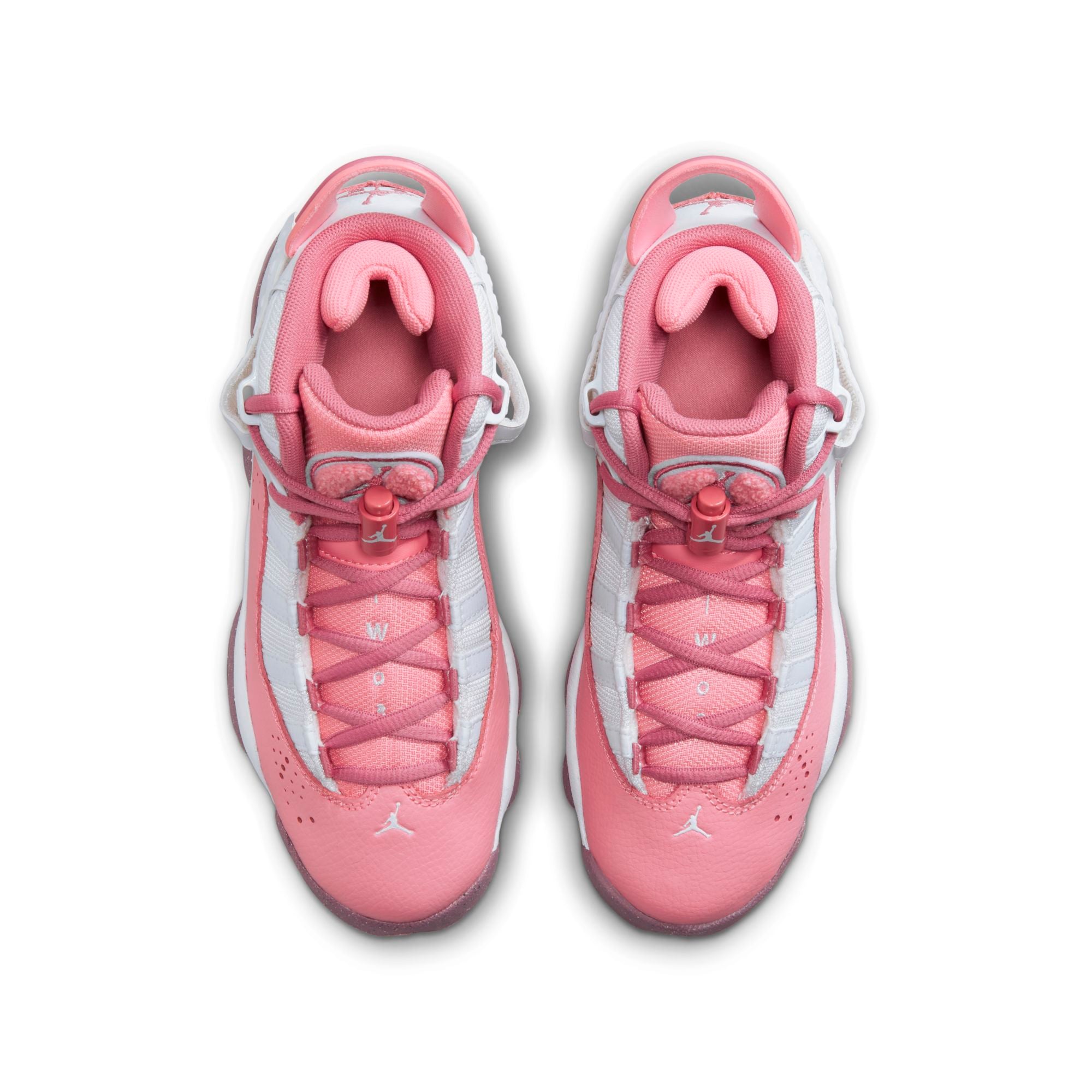[323419-616] Grade School Air Jordan 6 RINGS GS 'CORAL CHALK'