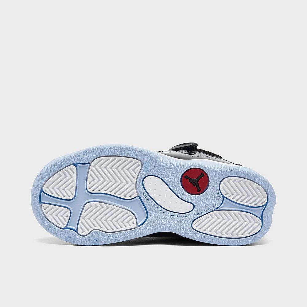 [323420-064] Toddlers Air Jordan 6 RINGS TD 'BLACK GYM RED'