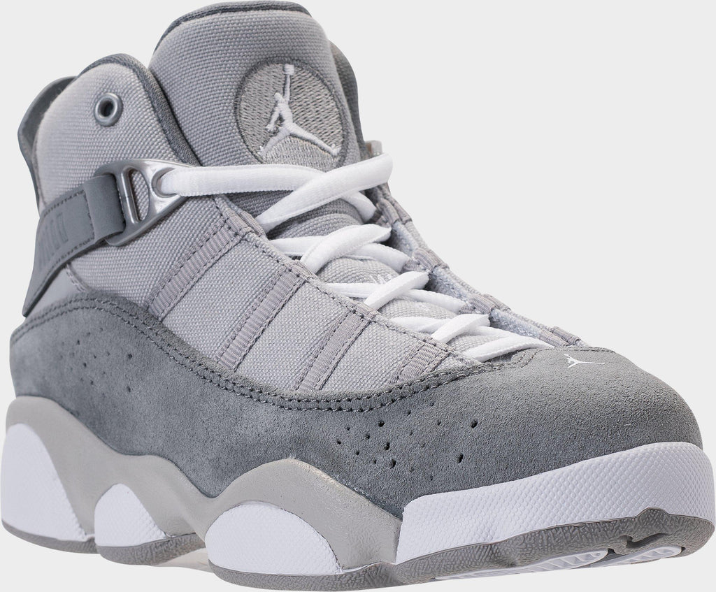 [323432-014] PRESCHOOL AIR JORDAN RETRO 6 RINGS (PS) 'MATTE SILVER'