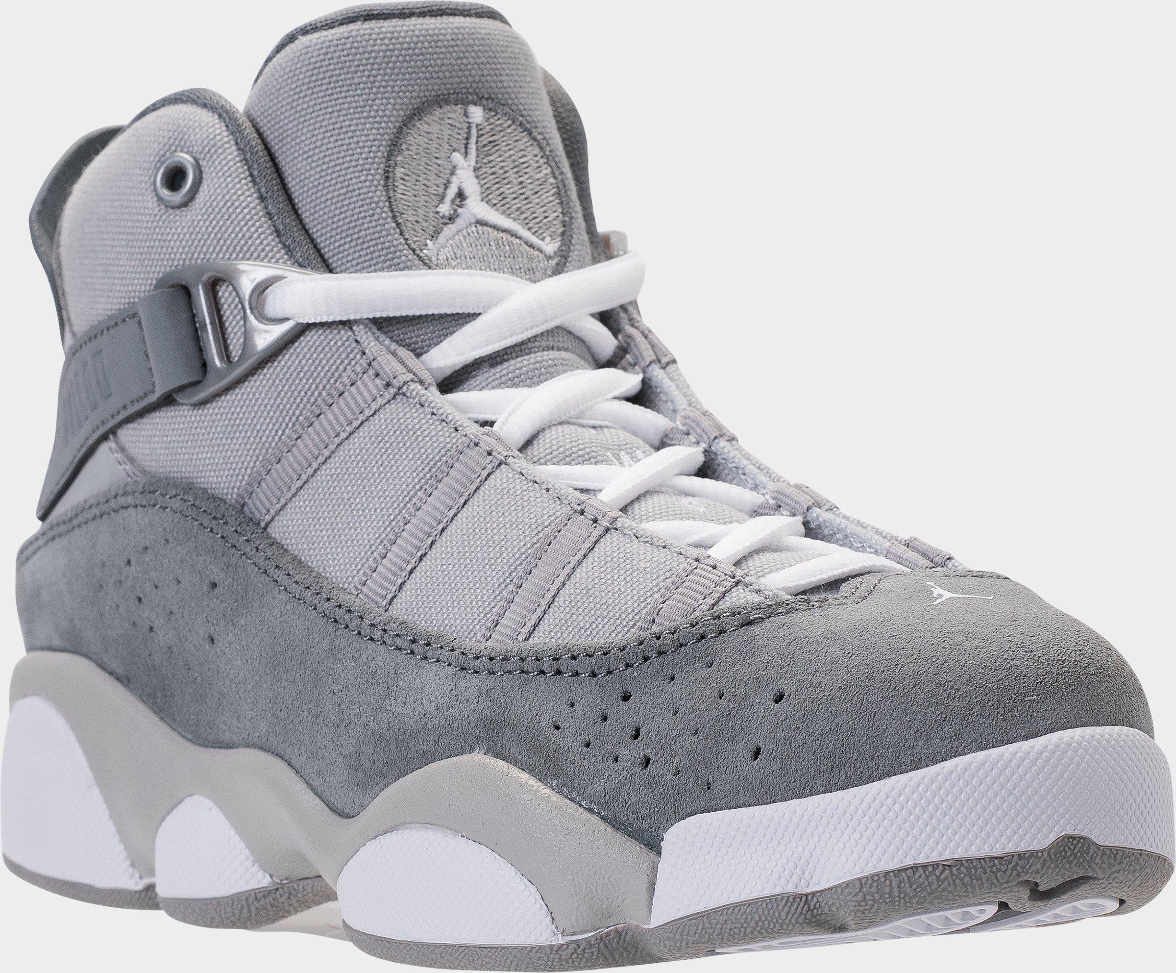 [323432-014] PRESCHOOL AIR JORDAN RETRO 6 RINGS (PS) 'MATTE SILVER'