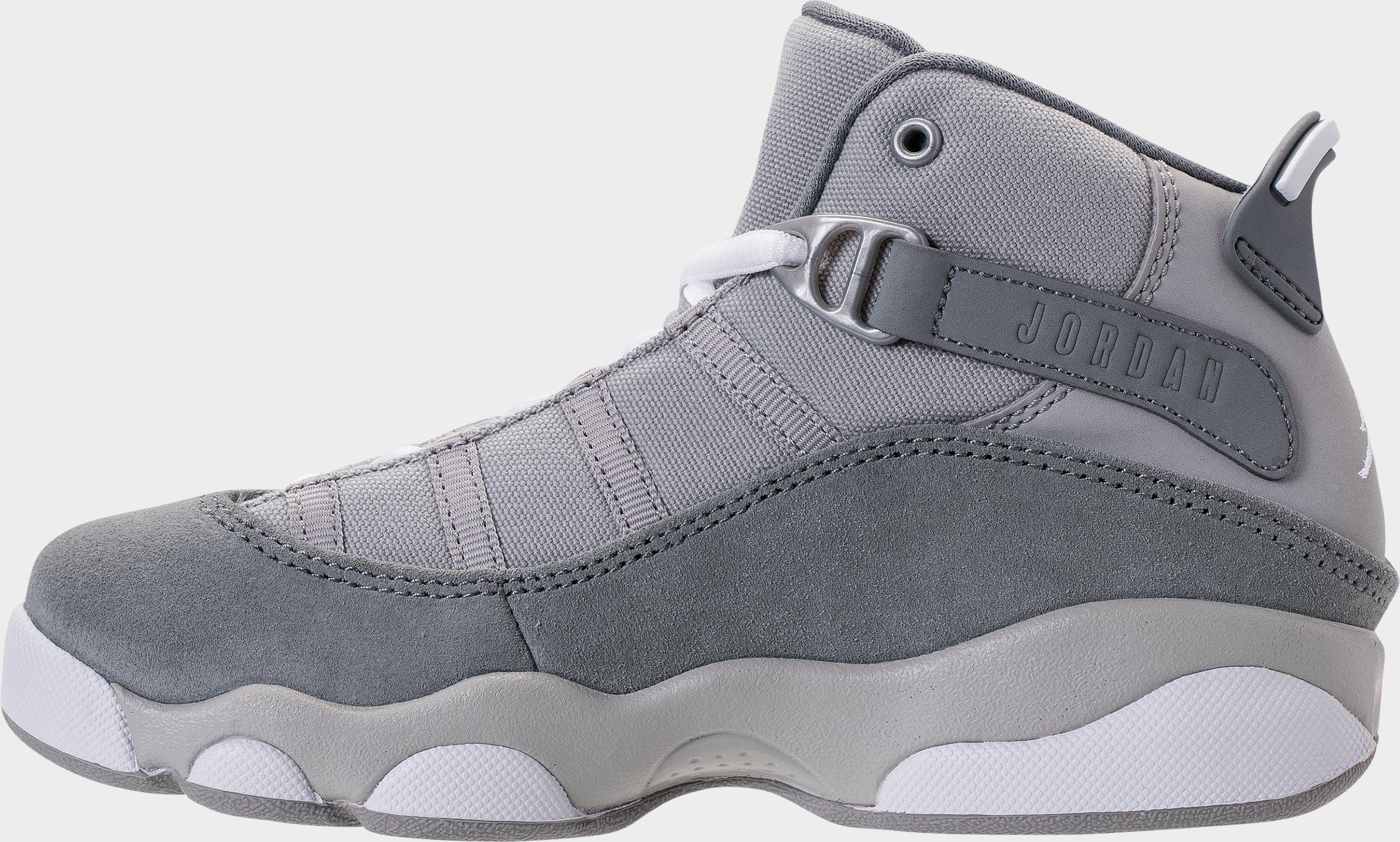 [323432-014] PRESCHOOL AIR JORDAN RETRO 6 RINGS (PS) 'MATTE SILVER'