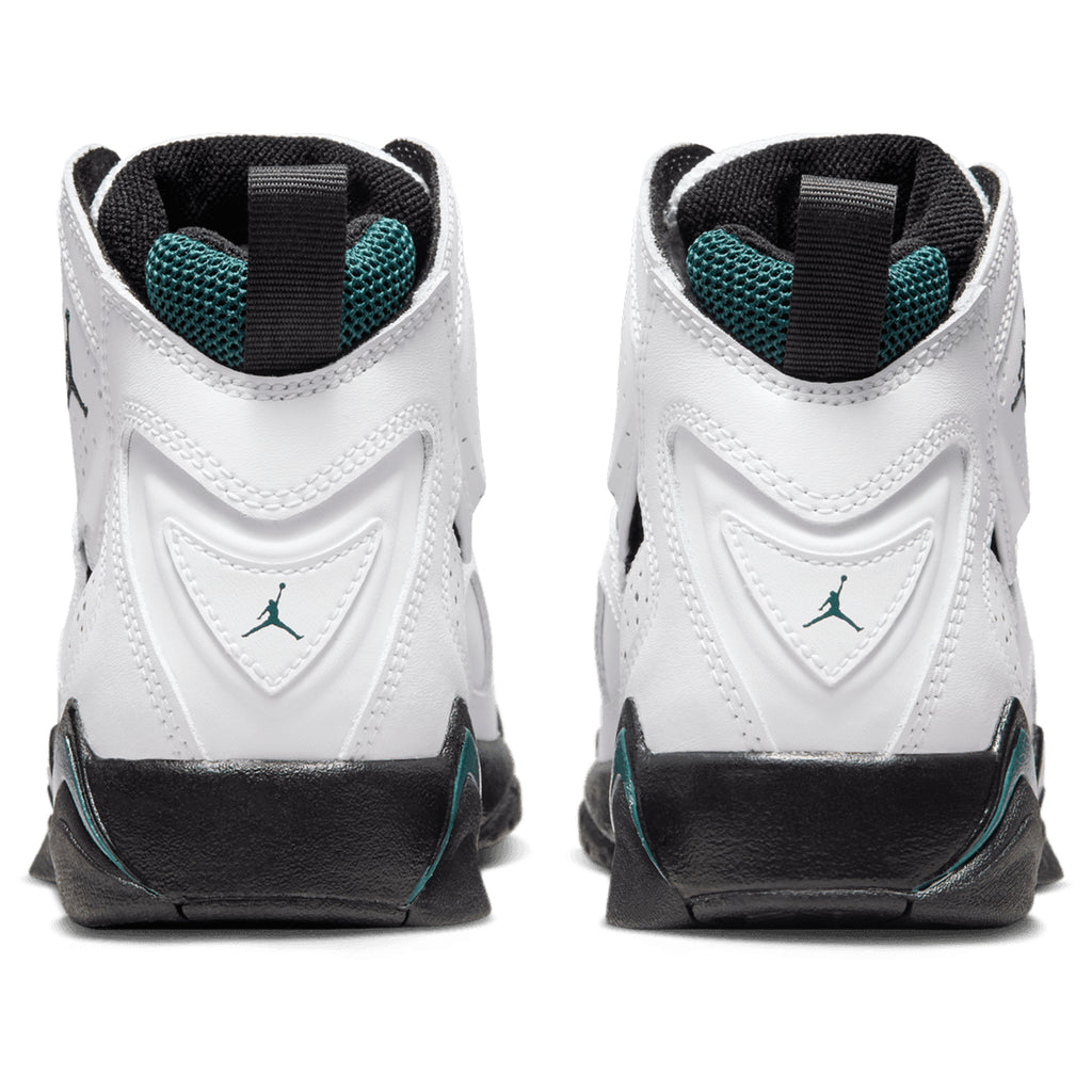 [343795-133] GRADE SCHOOL AIR JORDAN TRUE FLIGHT 'WHITE OXIDIZED GREEN BLACK'