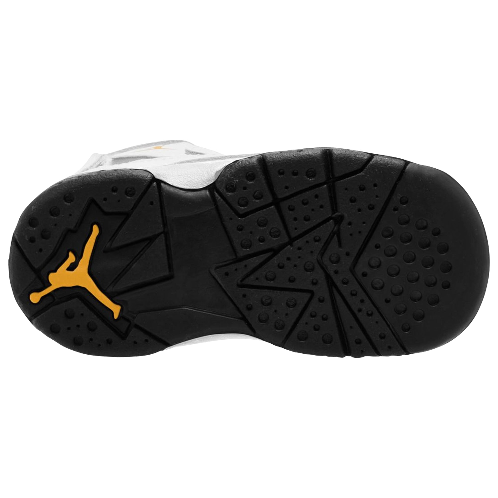 [343797-107] TODDLERS AIR JORDAN TRUE FLIGHT 'WHITE YELLOW OCHRE BLACK'