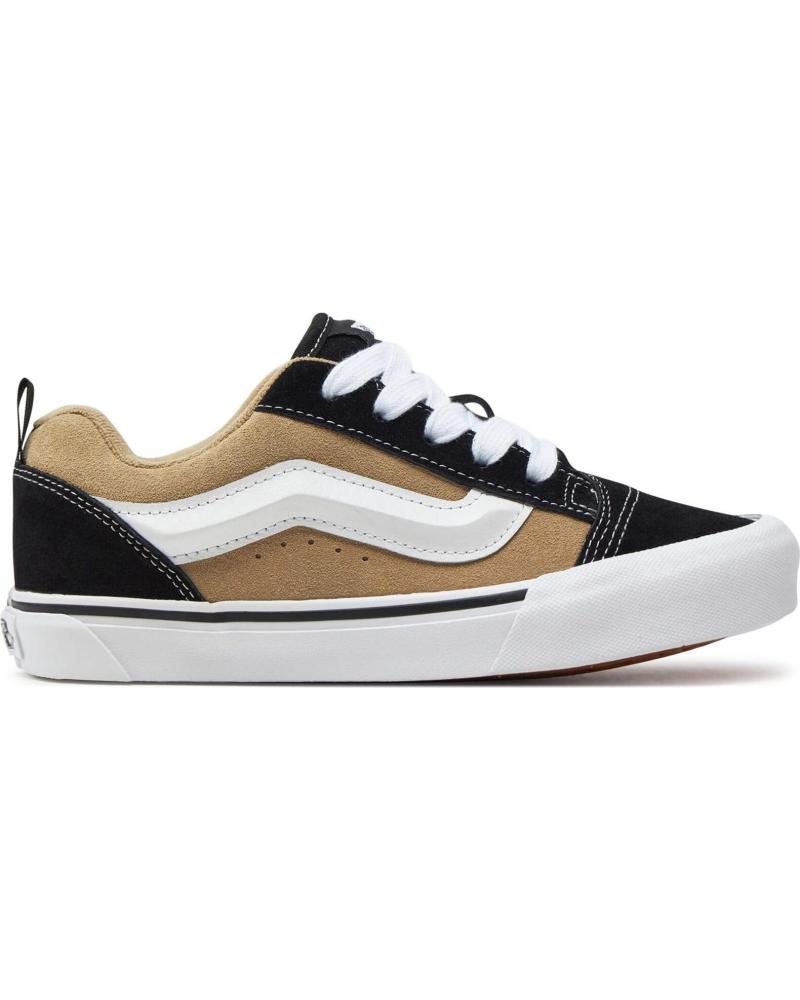[VN000D2TYS8] YOUTH VANS KNU SKOOL - BLACK/BROWN