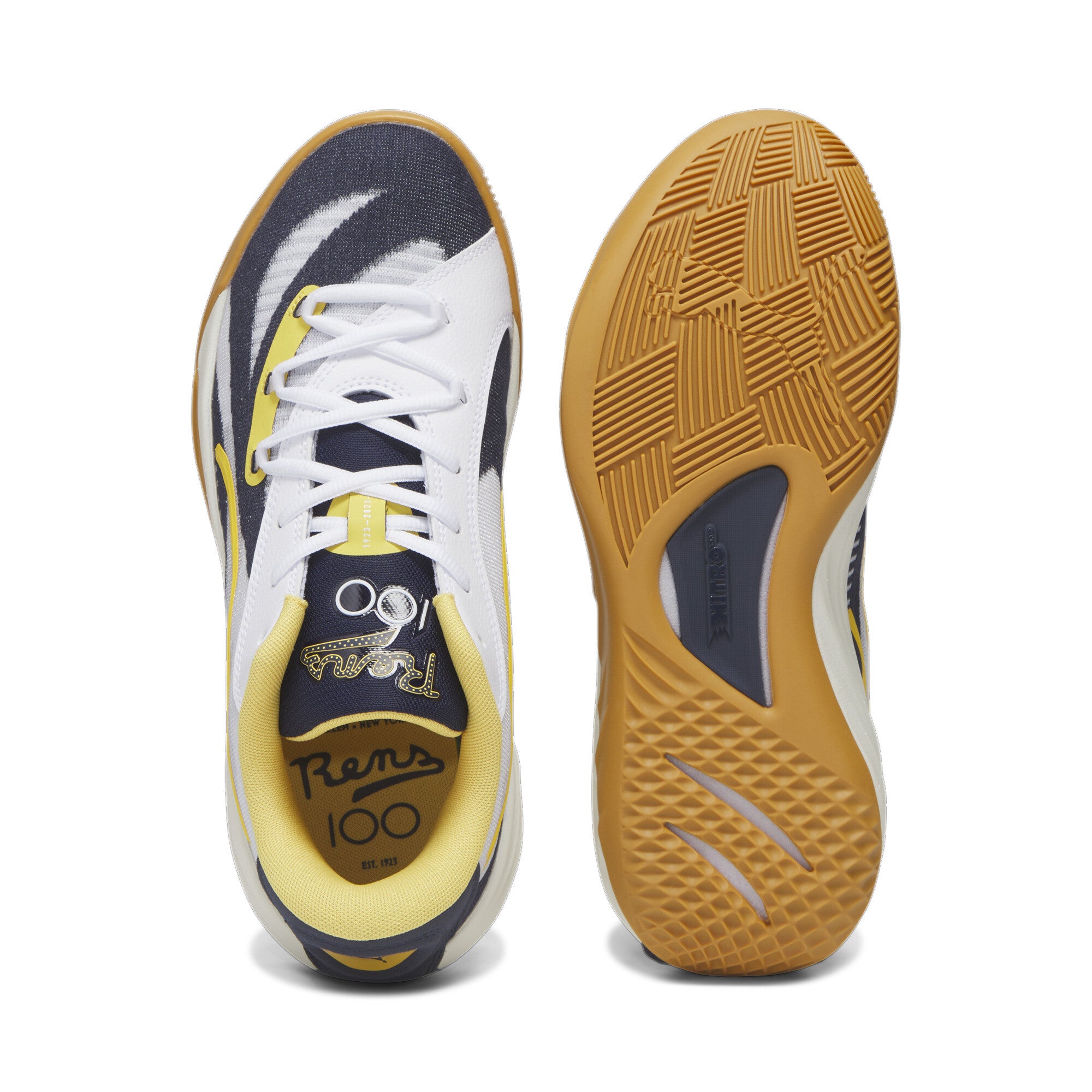 [379886-01] Mens Puma ALL-PRO NITRO BLACK FIVES