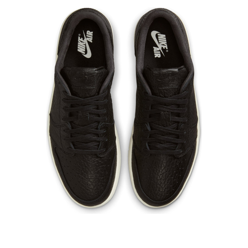 [848775-005] MENS AIR JORDAN RETRO 1 RETRO LOW NS 'SWOOSHLESS BLACK'