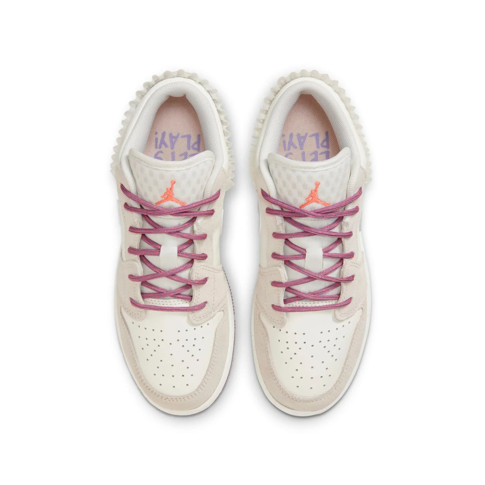[FQ8094-100] GRADE SCHOOL AIR JORDAN RETRO 1 LOW ALT SE 'SAIL LEGEND LIGHT BROWN'