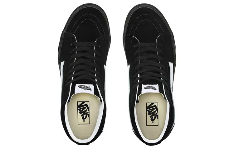 [VN0A4BV618L] MENS VANS UA SK8-HI (PIG SUEDE) - BLACK