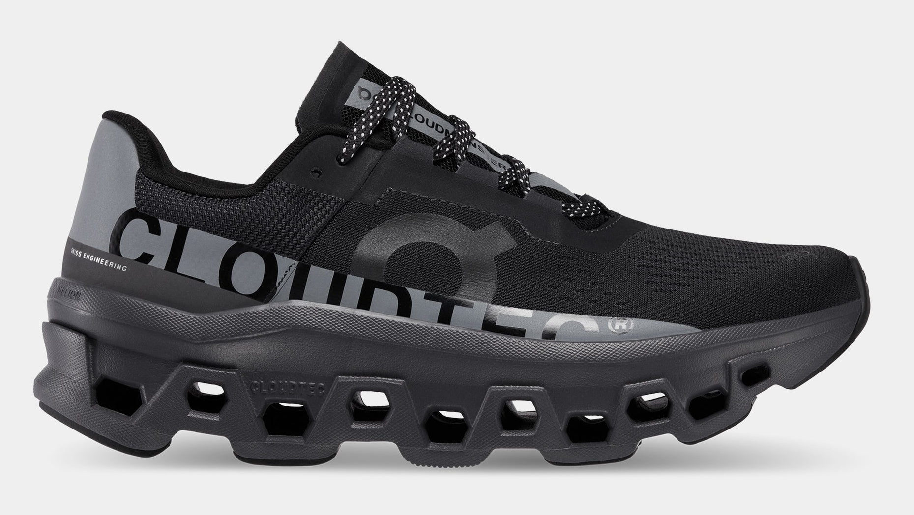 [62.98393] WOMENS ON RUNNING CLOUDMONSTER LUMOS 'BLACK'