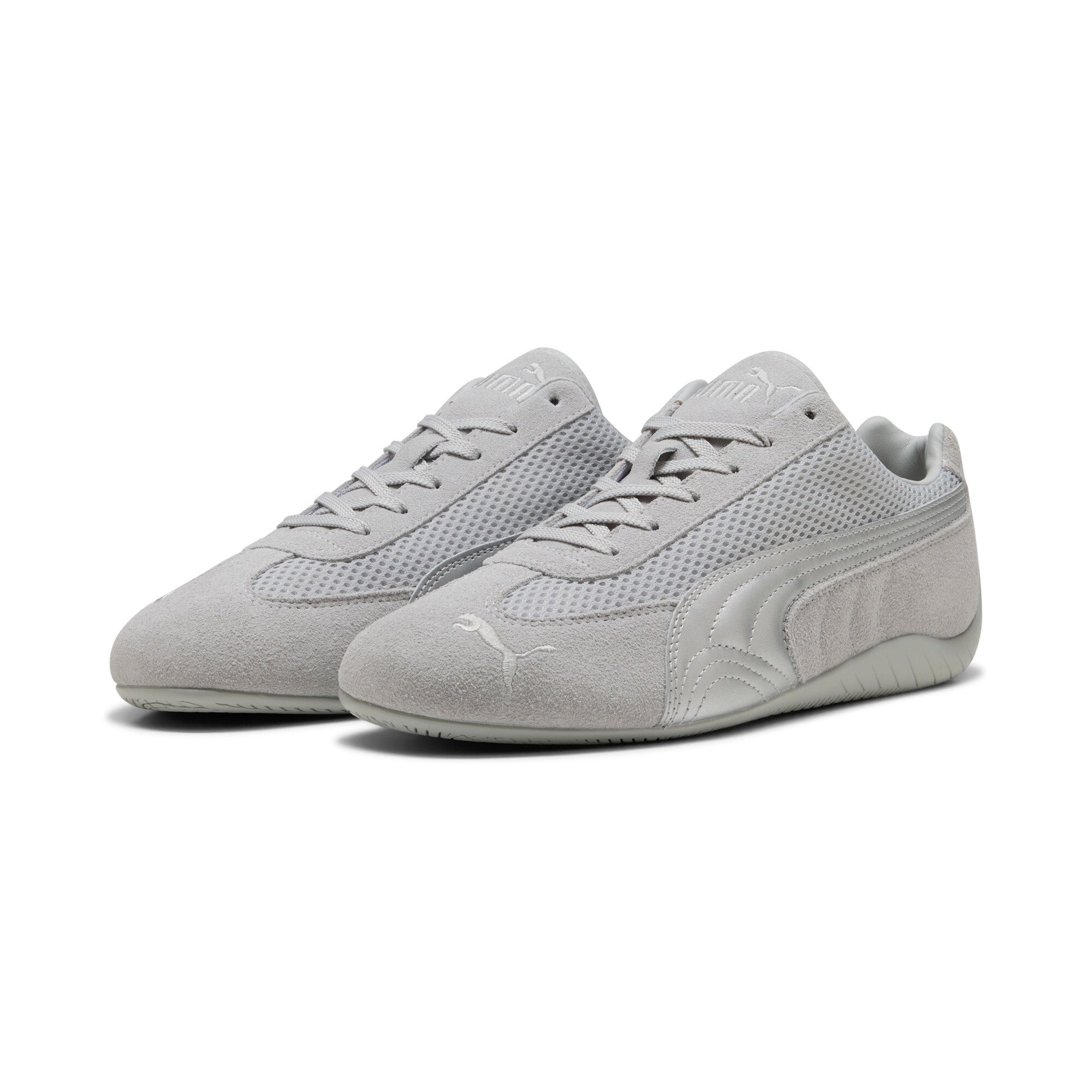 [403902-02] MENS PUMA SPEEDCAT PREMIUM 'COOL LIGHT GRAY MATTE SILVER'
